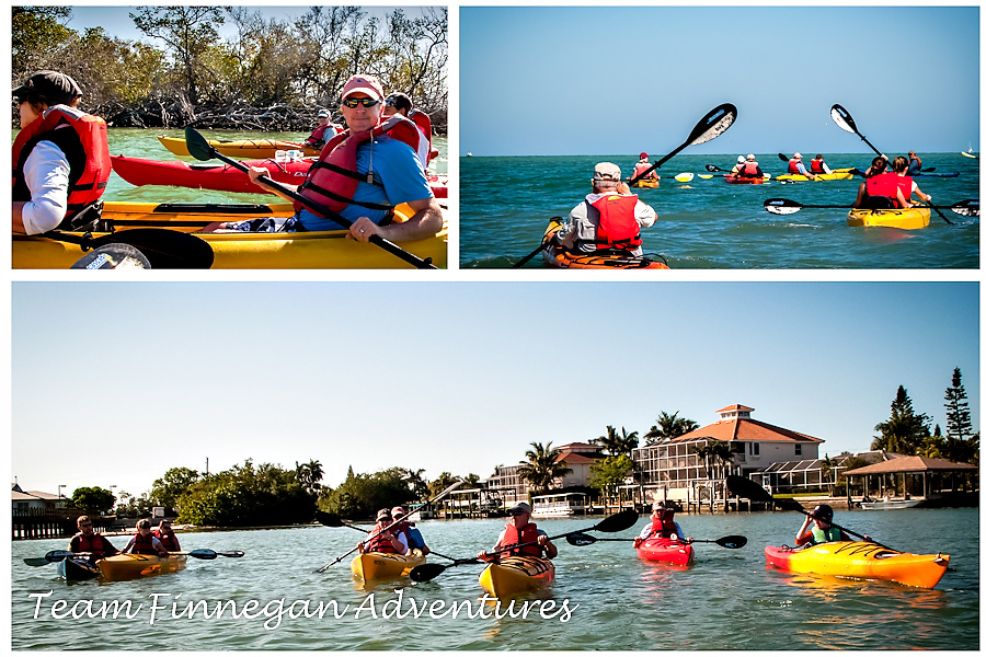 Paddling kayaks